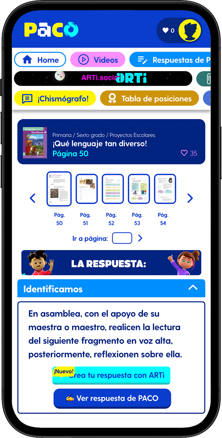PACO Homework Interface